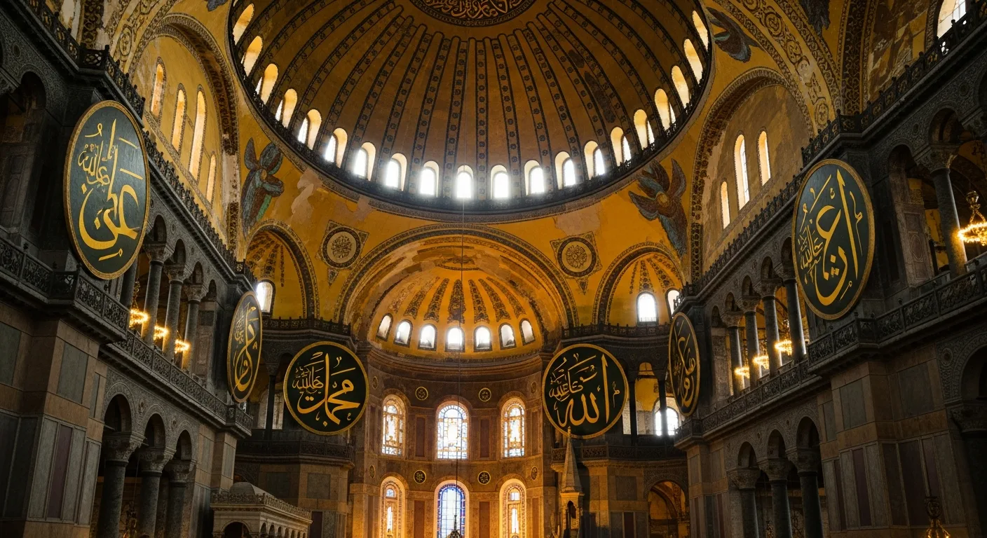 Hagia Sophia Interior Dome